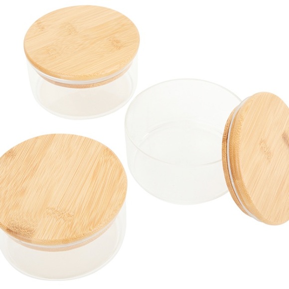 SHORT STORIES
Stackable Glass Containers with Lids - Set of 3 - Picture 1 of 3